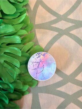 💫10/$25 • Marble Print Colourful Popsocket